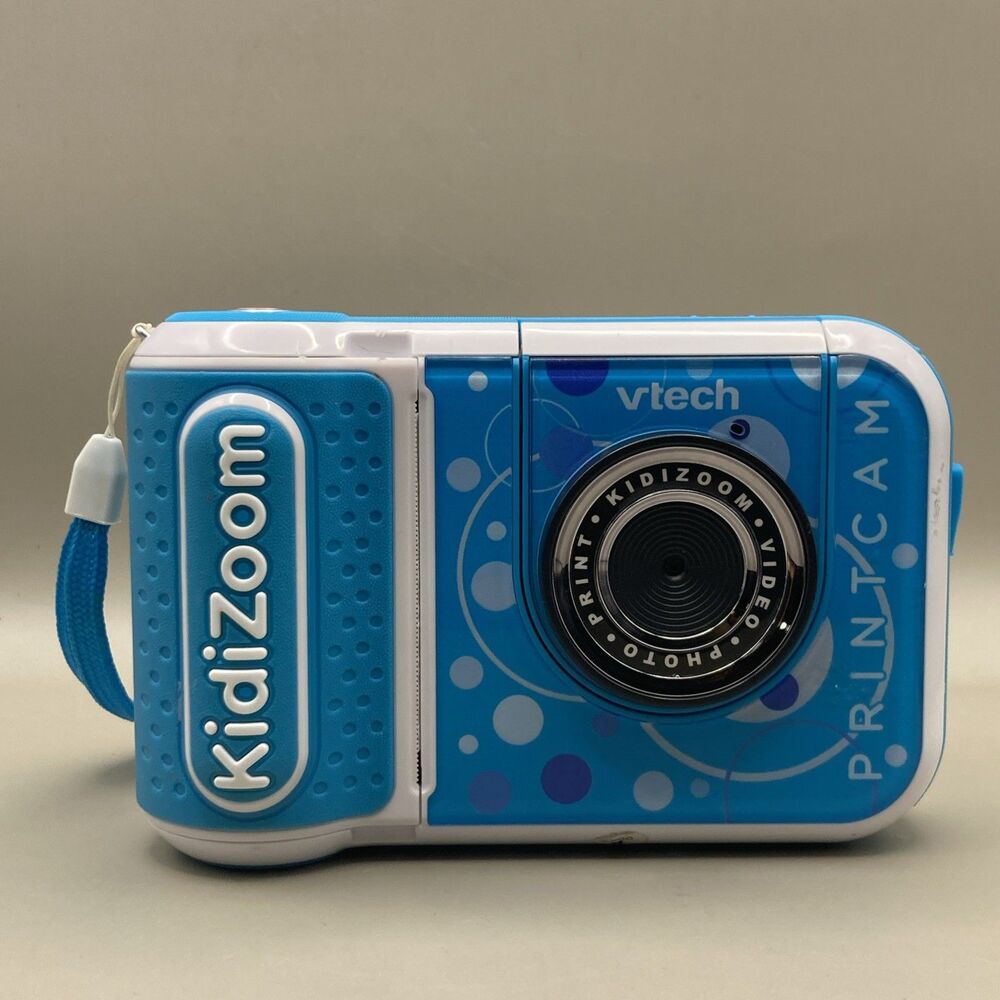 KidiZoom PrintCam Blue Instant Print Kids Camera Comic Games USB Cord